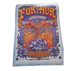 Furthur Concert Poster 12/29-31/2012 #298/650 Dave Welker Grateful Dead Phoenix